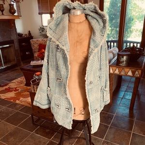 COPY - Free People Chambray jacket  New size Medi…